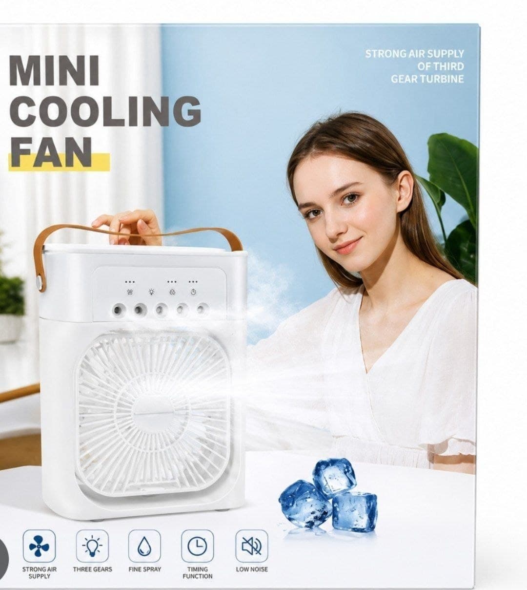 🌬️💦 MINI SOVUTUVCHI VENTILYATOR SOTUVDA!